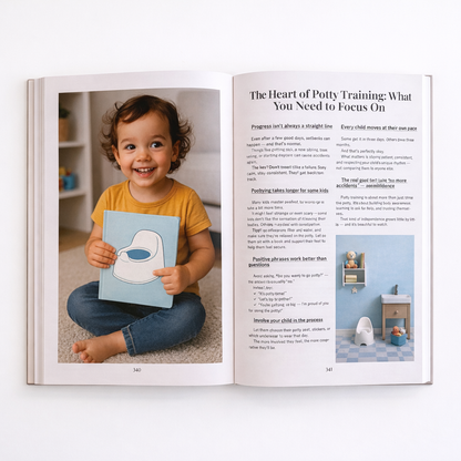 Pregnancy Planner & Motherhood Guide – From Pregnancy to Potty Training /Baby Bare Essentials