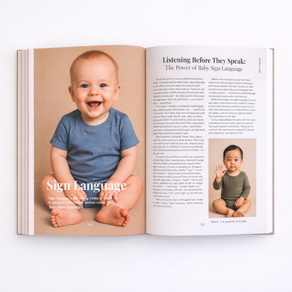 Pregnancy Planner & Motherhood Guide – From Pregnancy to Potty Training /Baby Bare Essentials