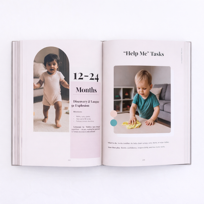 Pregnancy Planner & Motherhood Guide – From Pregnancy to Potty Training /Baby Bare Essentials