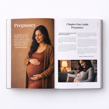 Pregnancy Planner & Motherhood Guide – From Pregnancy to Potty Training /Baby Bare Essentials